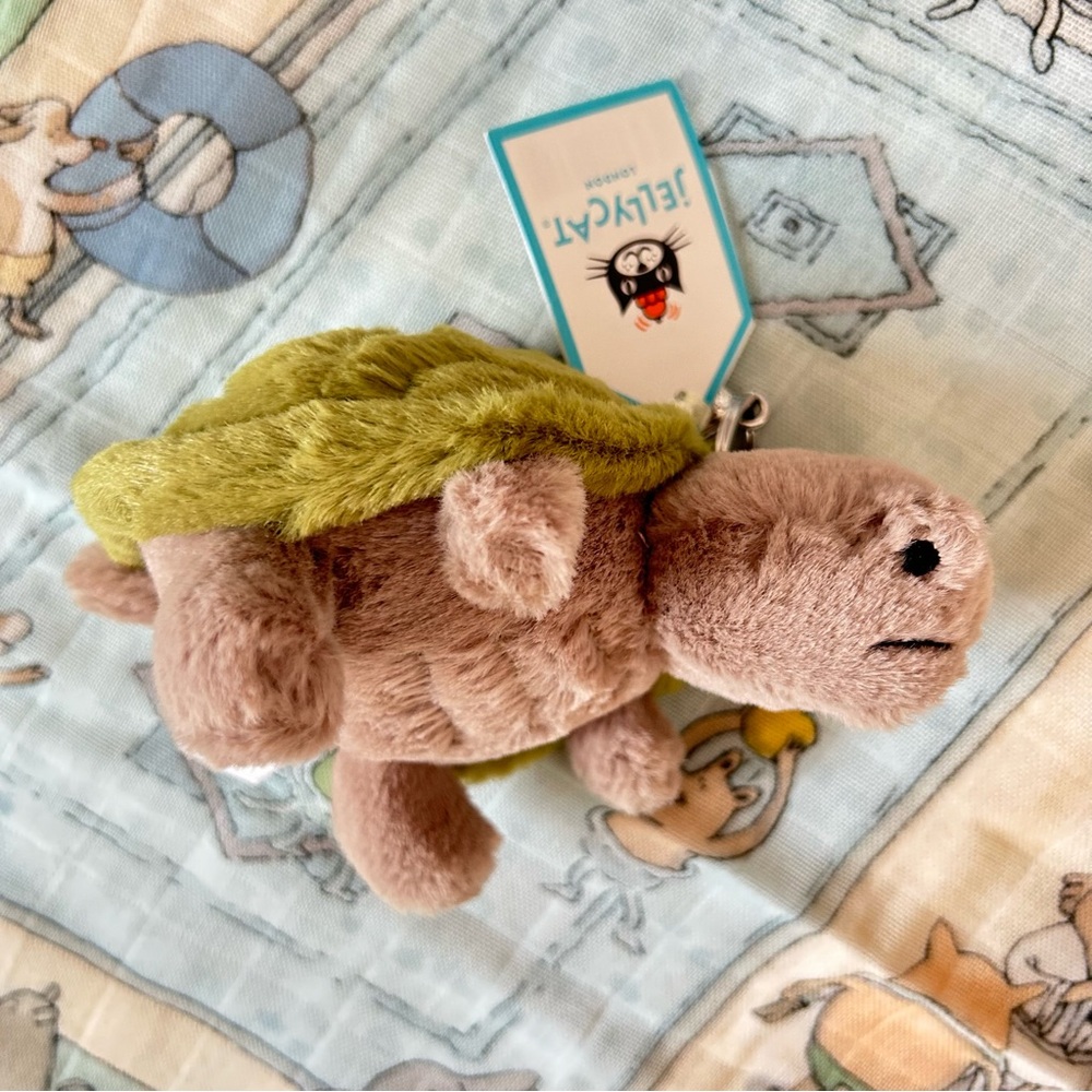 ❌❌SOLD❌❌. Jellycat Timmy Turtle Bag Charm